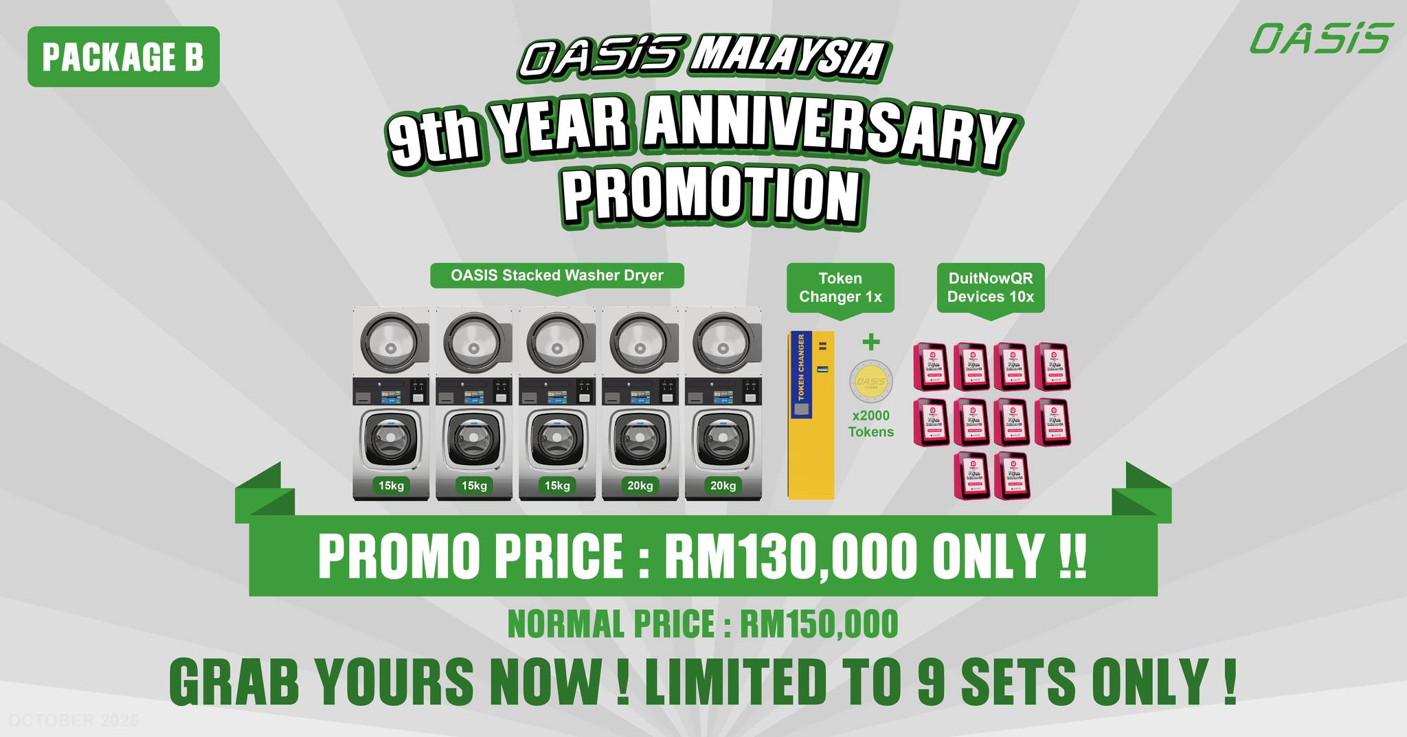 oasis pakej b